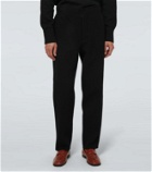 Ami Paris Straight-fit wool and cashmere pants