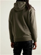 Givenchy - Archetype Logo-Print Cotton-Jersey Hoodie - Green