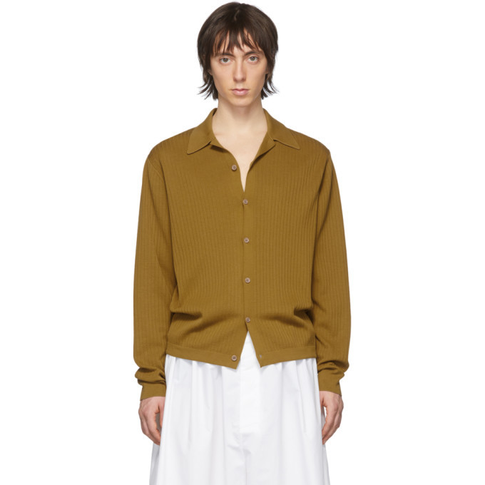 Photo: Dries Van Noten Yellow Jail Cardigan