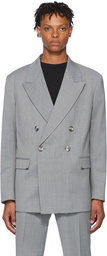 Han Kjobenhavn Gray Polyester Blazer