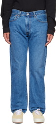 Levi's Blue 551 Z Authentic Straight-Fit Jeans