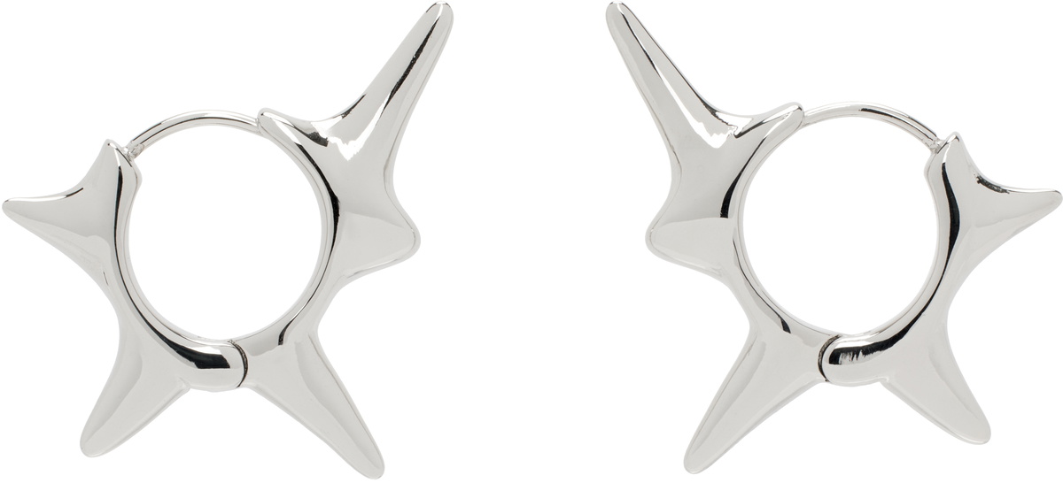 Vitaly Silver Fractal Earrings