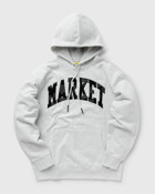 Market Chess Club Applique Fleece Hoodie Grey - Mens - Hoodies