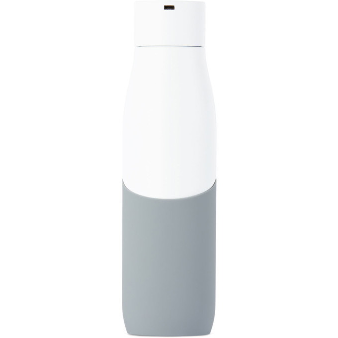 LARQ White and Grey Movement Self-Cleaning Bottle, 24 oz LARQ
