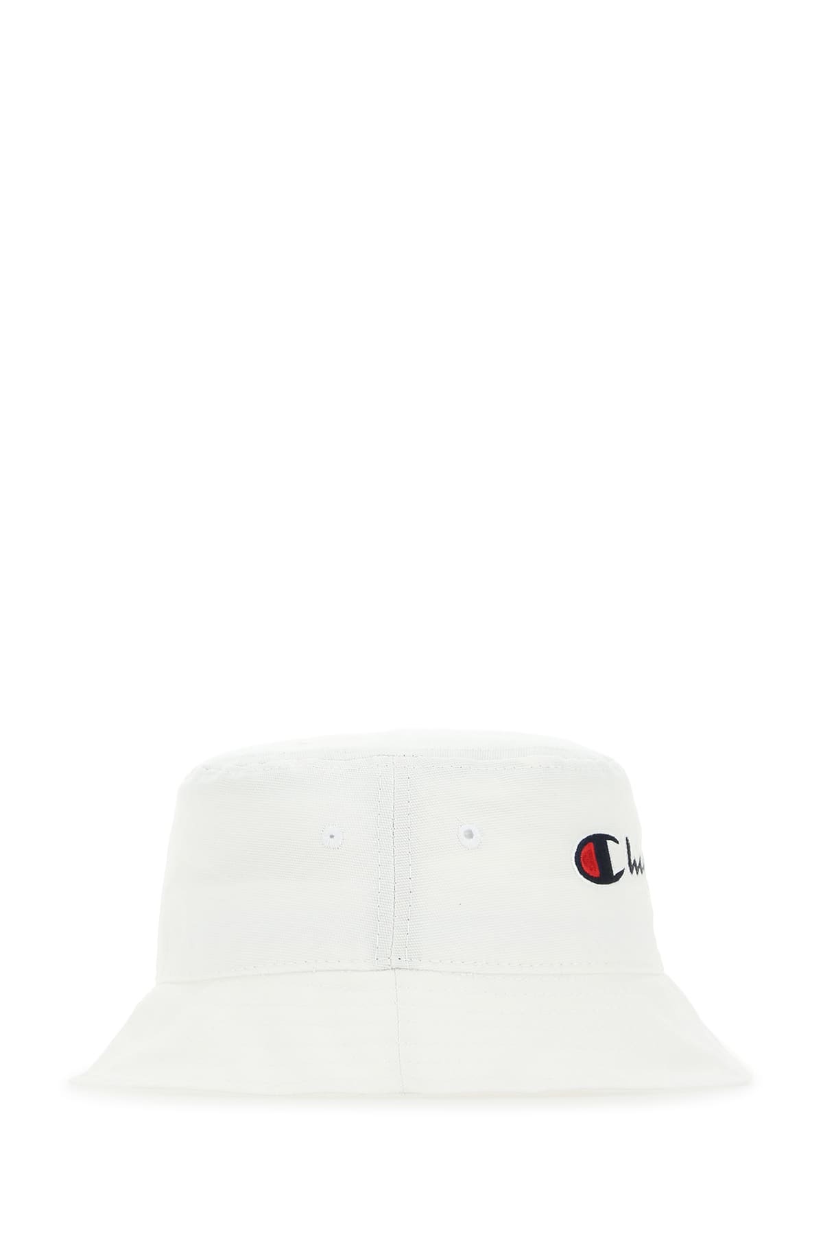 Champion White Cotton Bucket Hat