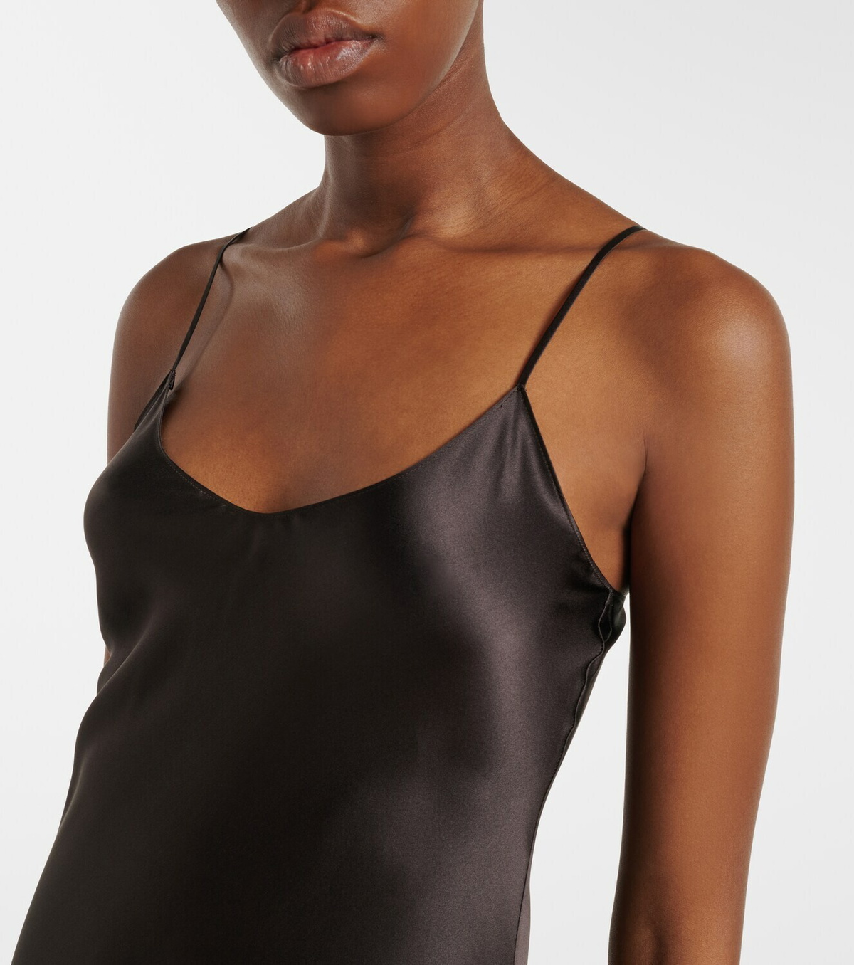 Nili Lotan Cami silk charmeuse slip dress