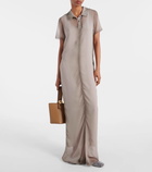 Loewe Silk polo dress