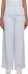 Elleme Blue Pleated Trousers