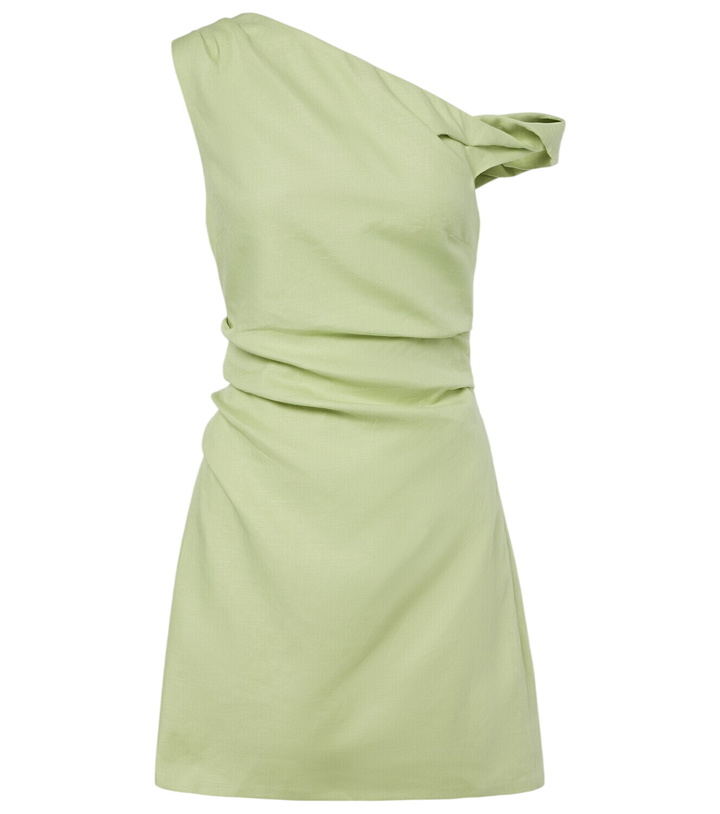 Photo: SIR Asymmetric linen minidress