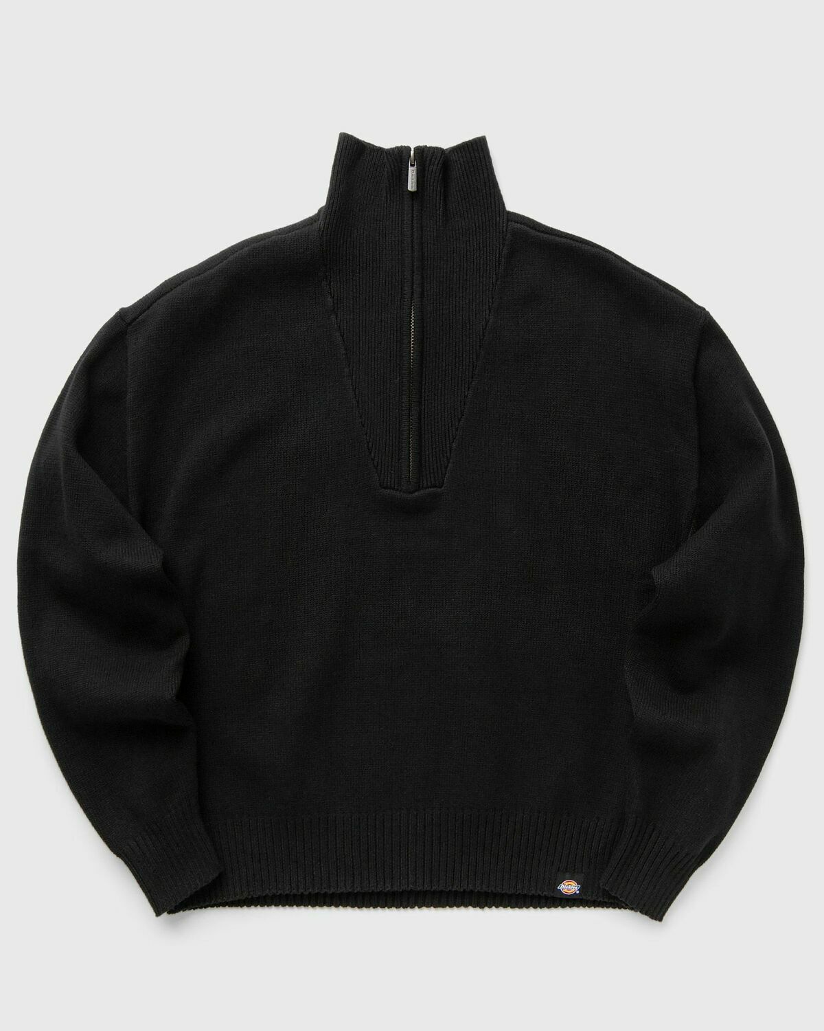 Dickies  East Helena 1/4 Zip Sweat Black Half Zips