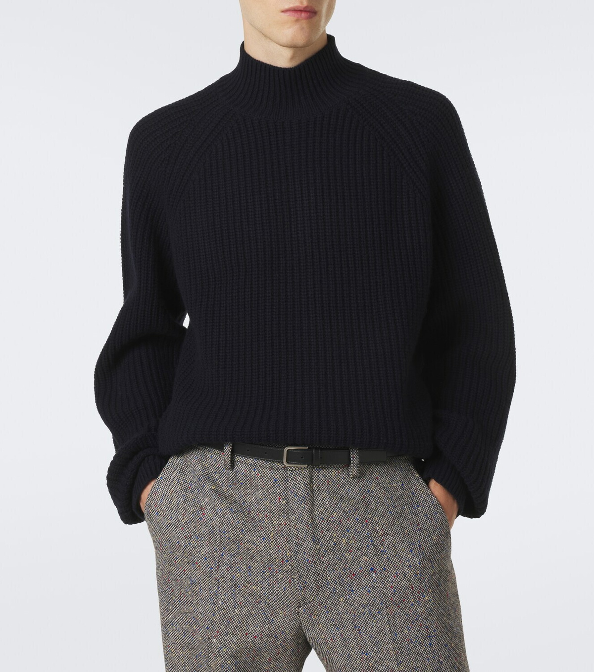 Allude Wool and cashmere turtleneck sweater