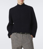 Allude Wool and cashmere turtleneck sweater