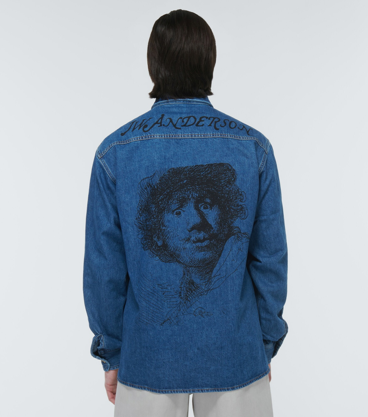 JW Anderson - Rembrandt denim overshirt
