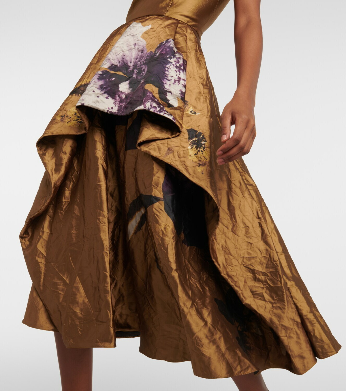 送料込/関税込■ERDEM■花柄プリントのシルクミディドレス Erdem Floral midi dress Erdem