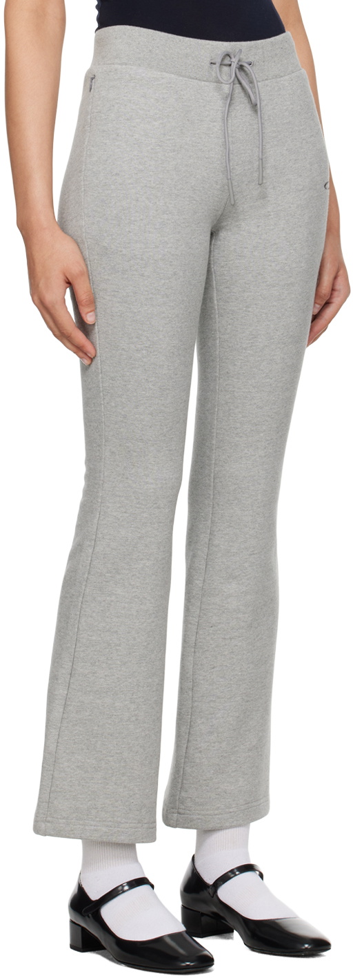 Fax Copy Express Grey Casual Lounge Pants