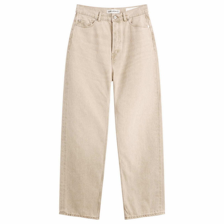 Photo: Our Legacy Men's First Cut Jeans in Olive