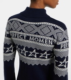 Perfect Moment Wool intarsia bodysuit