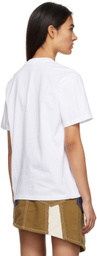 SUNNEI White Printed T-Shirt