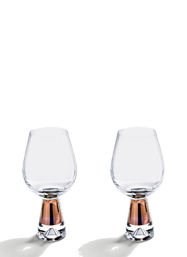 Photo: Tank Wine Glasses in Brown