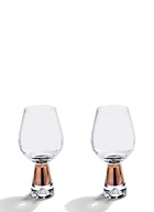 Tank Wine Glasses in Brown