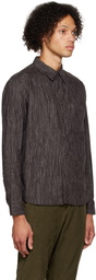 Corridor Gray Static Weave Shirt