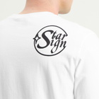Champion Men's x Aries Sponsor Long Sleeve T-Shirt in White