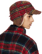 Undercover Brown Check Cap