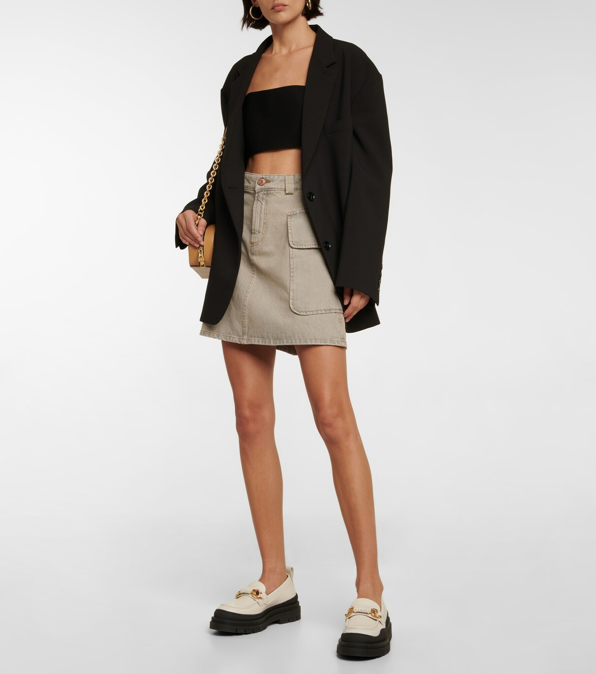 See By Chloe - Denim miniskirt