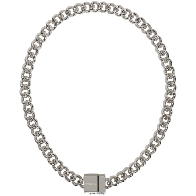 Photo: Vetements Silver USB Necklace