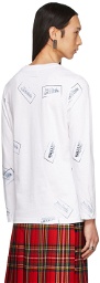 Jean Paul Gaultier White Ink Stamp T-Shirt