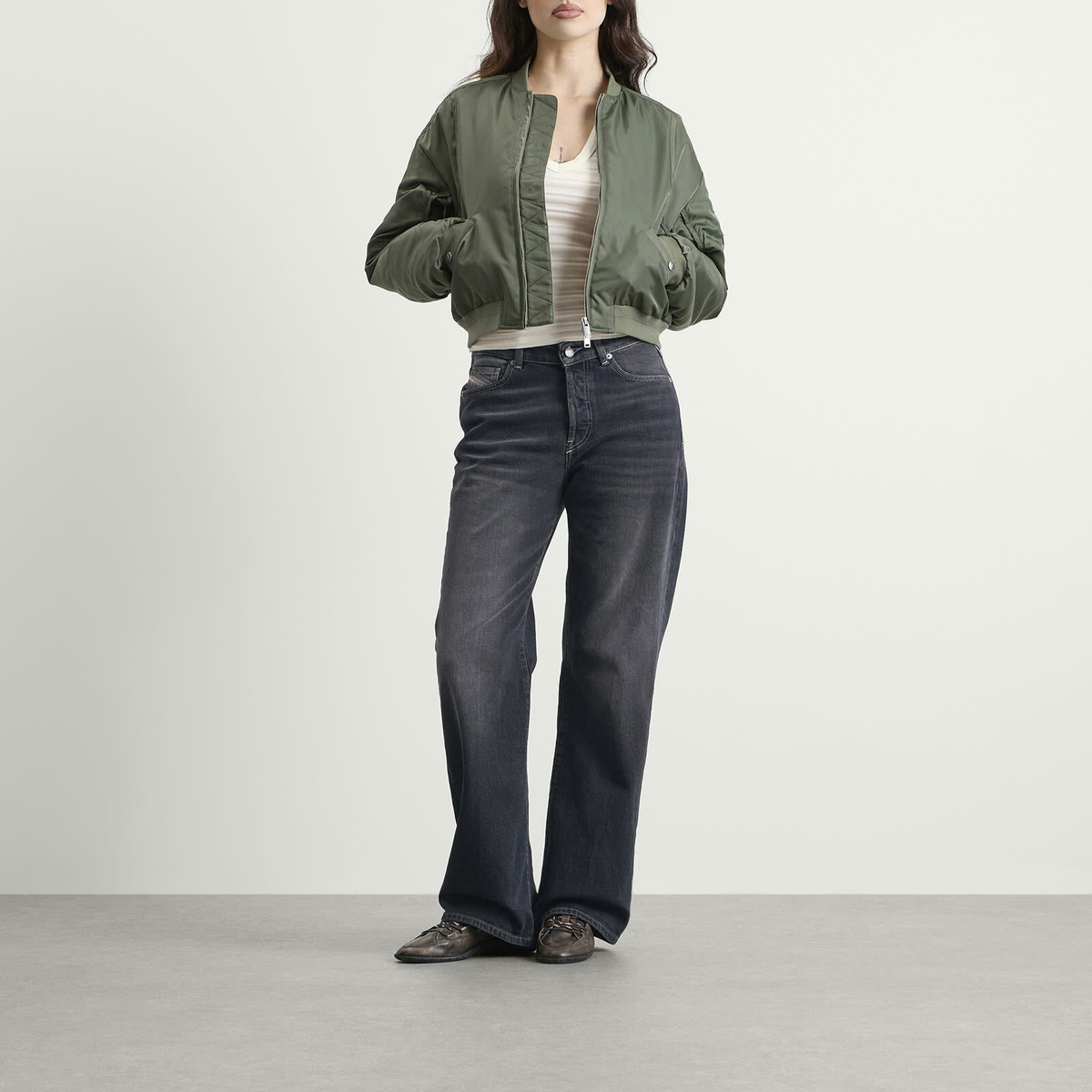 Diesel Women's 1971 D-Sent Jeans - LEG 30 in Grey