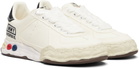 Maison MIHARA YASUHIRO White Herbie OG Sole Canvas Low-Top Sneakers