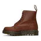 Dr. Martens Tan 1460 Ziggy Pascal Lace-Up Boots