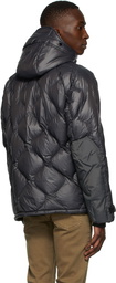 rag & bone Black Nylon Shield Down Jacket