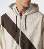 Wales Bonner Kalpa hooded cotton-blend jacket