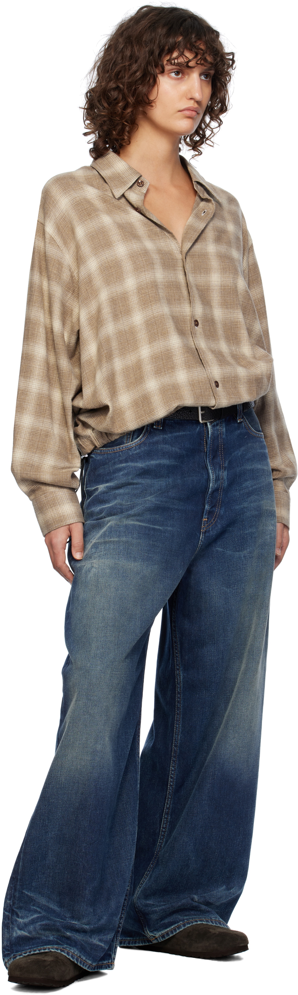 Carter Young Beige Coaches Jacket