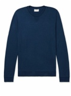 Derek Rose - Quinn 1 Cotton and Modal-Blend Jersey Sweatshirt - Blue