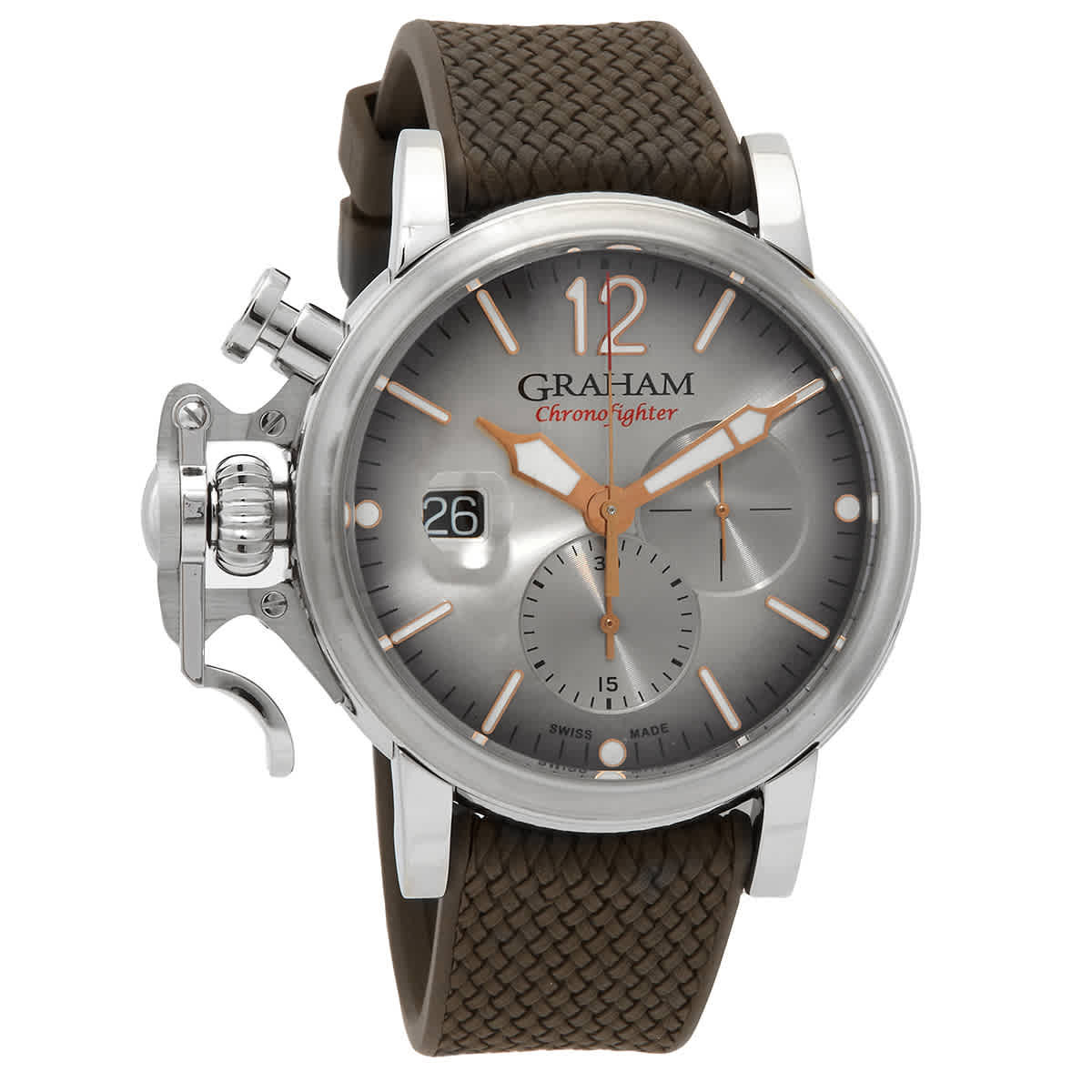 Graham Chronofighter Grand Vintage Chronograph Automatic Silver Dial Unisex Watch 2CVDS.S02A