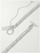 Pearls Before Swine - Spliced Silver Chain Necklace