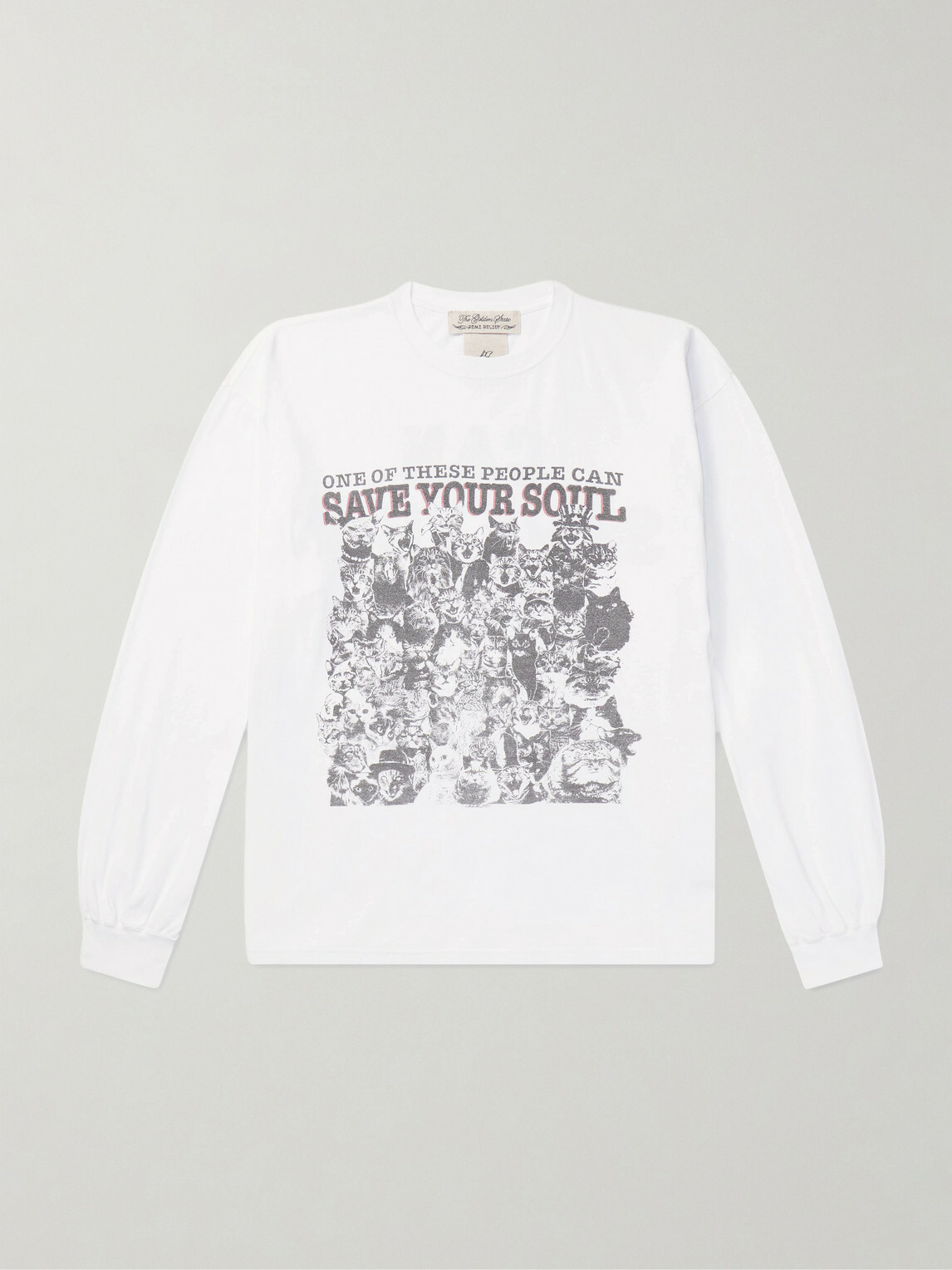Remi Relief - Printed Cotton-Jersey T-Shirt - White