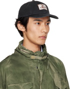 Vivienne Westwood Black Cotton Twill Baseball Cap