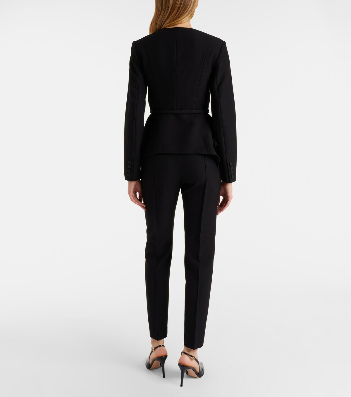 Roland Mouret Crêpe slim pants