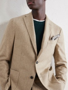 Boglioli - Virgin Wool-Flannel Suit Jacket - Natural
