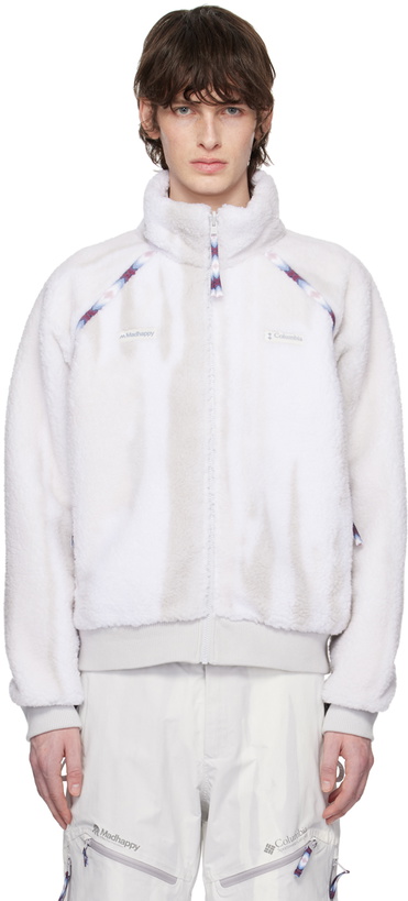 Photo: Madhappy White Columbia Edition Jacket