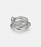 Spinelli Kilcollin Nimbus sterling silver ring with diamonds