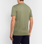 Brunello Cucinelli - Layered Cotton-Jersey T-Shirt - Green