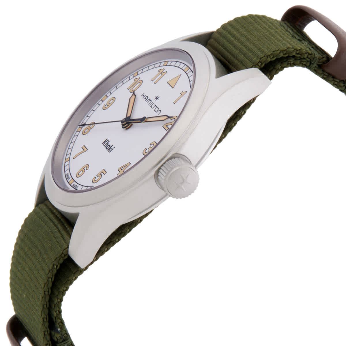 Hamilton Khaki Field Quartz White Dial Watch H69301910