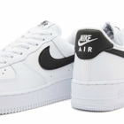 Nike Men's Air Force 1 07 Sneakers in White/Black