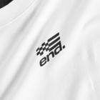 END. Women's Drift Baby T-Shirt in White