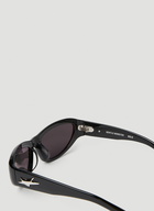 R.E.A.T 01 Sunglasses in Black